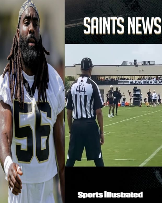 Scenes from Saints Minicamp - Day 2